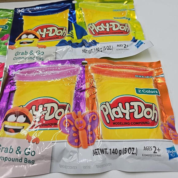 Play-Doh Grab & Go Compound Bag - 8 Colors 5oz - Picture 4 of 8